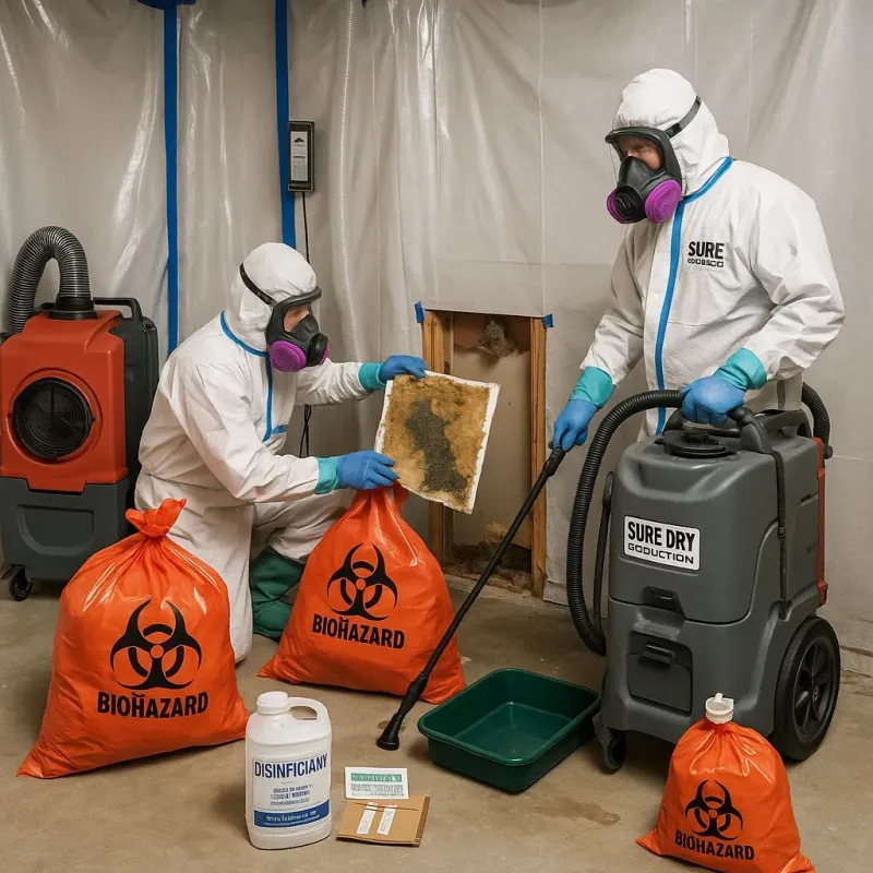 Contaminated Water Handling Protocols process in East Tawas, MI